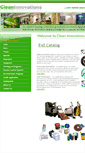 Mobile Screenshot of clean-innovations.com